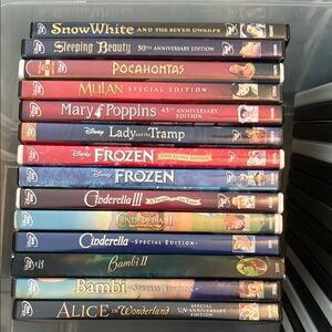 14 Disney Classic Movie DVD Set Collection